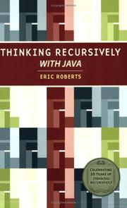 Cover of: Thinking recursively: a 20th anniversary edition with Java