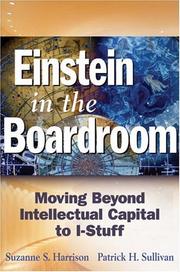 Cover of: Einstein in the boardroom: best practices in intellectual capital management