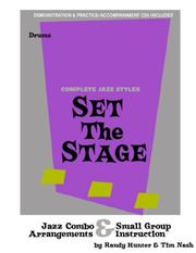 Set the Stage Jazz Combo/Small Group Arrangements and Instruction by Randy Hunter