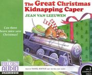 Cover of: The Great Christmas Kidnapping Caper [Library]