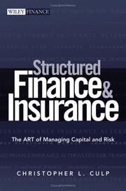 Structured finance & insurance by Christopher L. Culp