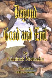 Cover of: Beyond Good and Evil by Friedrich Nietzsche