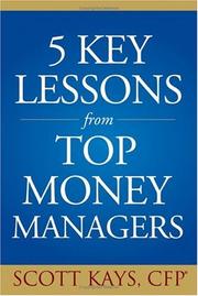 Cover of: Five Key Lessons from Top Money Managers