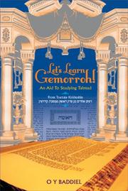 Let's Learn Gemorroh by O. Y. Baddiel