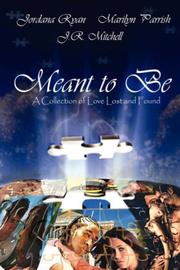 Front cover of Meant to Be by Jordana Ryan
