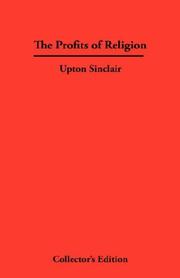 Cover of: The Profits of Religion by Upton Sinclair