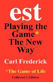 Cover of: est Playing the Game The New Way