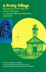 Cover of: A Pretty Village: Documents of Worship and Culture Change, St. Ignatius Mission, Montana, 1880-1889