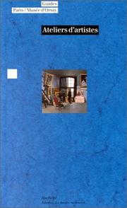 Cover of: Les ateliers d'artistes by Geneviève Lacambre