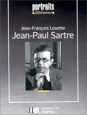 Cover of: Jean-Paul Sartre