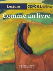 Cover of: Comme un livre: CP-CE1, élève, cycle 2, niveaux 2 et 3