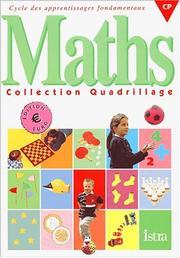 Cover of: Quadrillage maths CP euro fichier eleve by Poustry-S+Roy-C+Maur