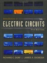 Cover of: Introduction to electric circuits by Richard C. Dorf