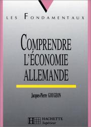 Cover of: Les Fondamentaux, nÂ°111 : Comprendre l'Ã©conomie allemande