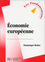 Cover of: Economie européenne