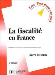 Cover of: La Fiscalité en France, édition 2003