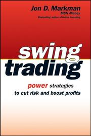 Cover of: Swing Trading by Jon D. Markman