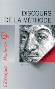 Cover of: Discours de la méthode by René Descartes