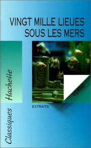 Cover of: Classiques hachette, numéro 87. 20 000 lieues sous les mers