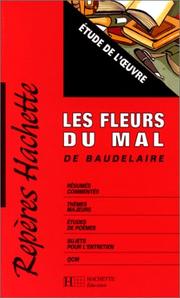Cover of: Les Fleurs du malde Charles Baudelaire by Marie-Ève Thérenty