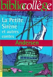 Cover of: La petite sirène et autres contes by Hans Christian Andersen