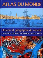 Cover of: Atlas du monde histoire et geographie by 