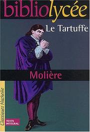 Cover of: Tartuffe by Montupet, Molière