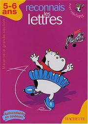 Cover of: Reconnais les lettres : Grande section maternelle