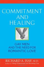 Cover of: Commitment and healing: gay men and the need for romantic love