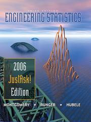 Cover of: Engineering Statistics, 3rd Edition, 2006 JustAsk! Edition by Douglas C. Montgomery, George C. Runger, Norma Faris Hubele