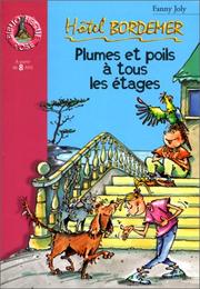 Cover of: Hôtel Bordemer : Plumes et poils à tous les étages