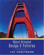Object Oriented Design and Patterns by Cay S. Horstmann