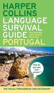 Cover of: Harpercollins Language Survival Guide: Portugal: The Visual Phrase Book and Dictionary