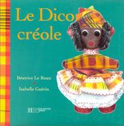 Cover of: Le dico créole