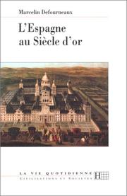 Cover of: L'Espagne au siècle d'or