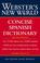 Cover of: Webster's New World Concise Spanish Dictionary