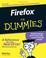 Cover of: Firefox For Dummies (For Dummies (Computer/Tech))