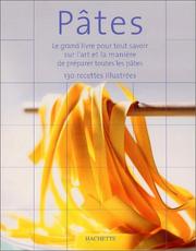 Cover of: Pâtes  by 