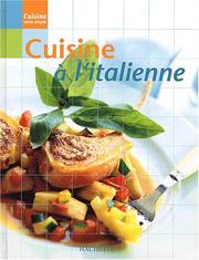 Cover of: Cuisine italienne