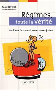 Cover of: Régimes : Toute la vérité