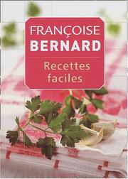 Cover of: Recettes faciles t.1