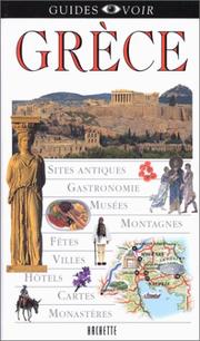 Cover of: Grèce by Guide Voir