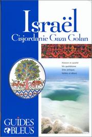 Cover of: Israël - Cisjordanie, Gaza, Golan