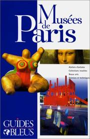 Cover of: Guide musees de paris