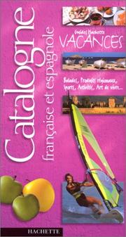 Cover of: Catalogne française et espagnole