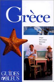 Cover of: Grèce continentale by Guides Bleus, Serge Bathendier