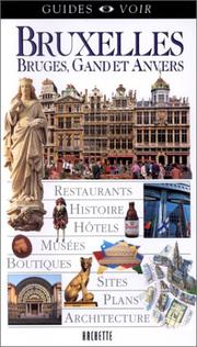 Cover of: Bruxelles - Bruges, Gand et Anvers 2001 by Guide Voir