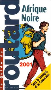 Cover of: Afrique Noire 2001