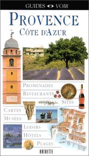 Cover of: Provence - Côte d'Azur 2001 by Guide Voir