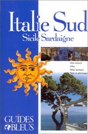 Cover of: Italie du Sud 2001 - Sicile, Sardaigne